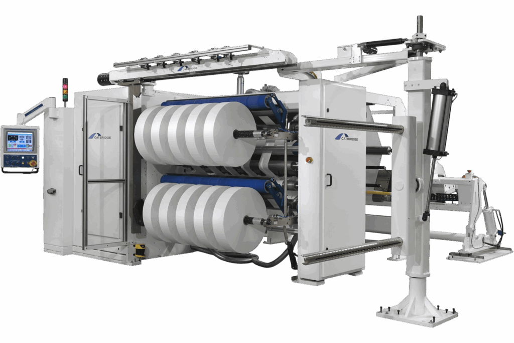 Model 900 Duplex Center Slitter Rewinder